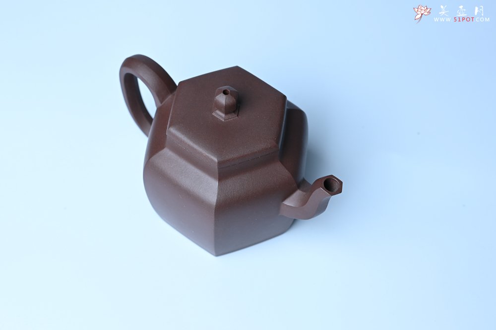 紫砂壶图片：美壶特惠 潜力股凌晨老师 精致紫泥全手工高登壶 期待与您结缘 - 宜兴紫砂壶网