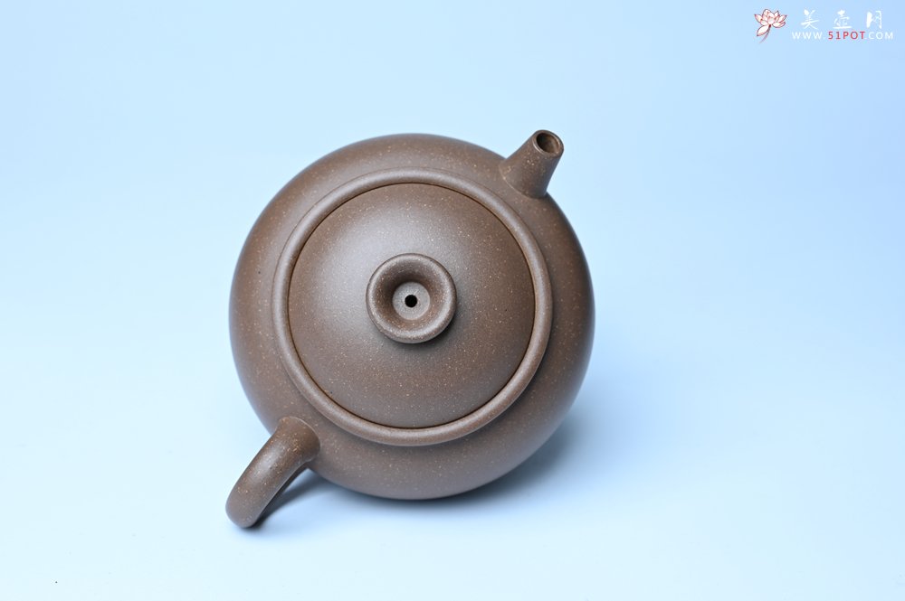 紫砂壶图片：美壶特惠 紫砂壶手工手制青灰段泥巨轮壶 茶壶 茶具 单壶 - 宜兴紫砂壶网