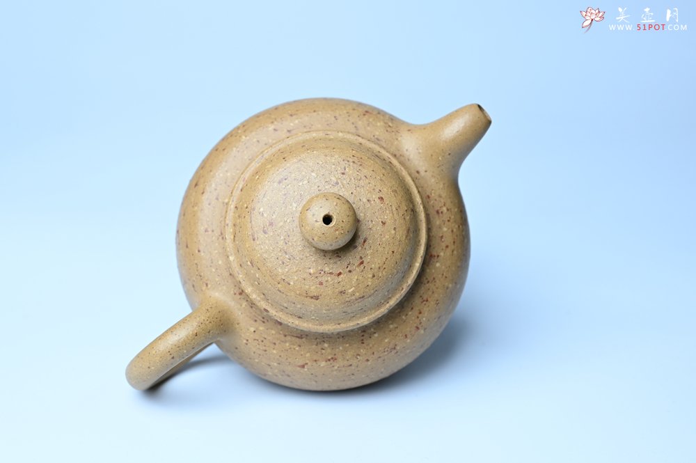 紫砂壶图片：美壶特惠 特好粗砂桃花段泥掇只紫砂壶 茶人醉爱 - 宜兴紫砂壶网