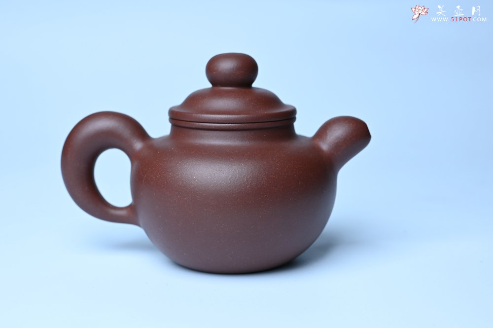 紫砂壶图片：迎中秋特惠 周老师精工力作 道洪圆珠 超精致 出水如柱 - 宜兴紫砂壶网