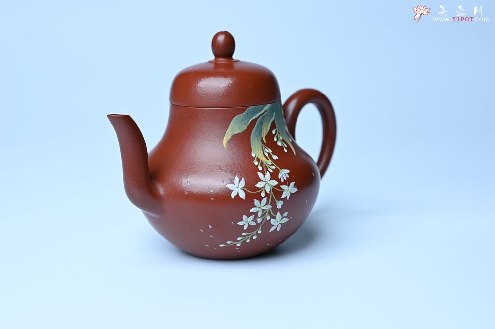 紫砂壶图片：美壶特惠 优质朱泥梨形壶 工夫茶具  茶人醉爱 - 宜兴紫砂壶网