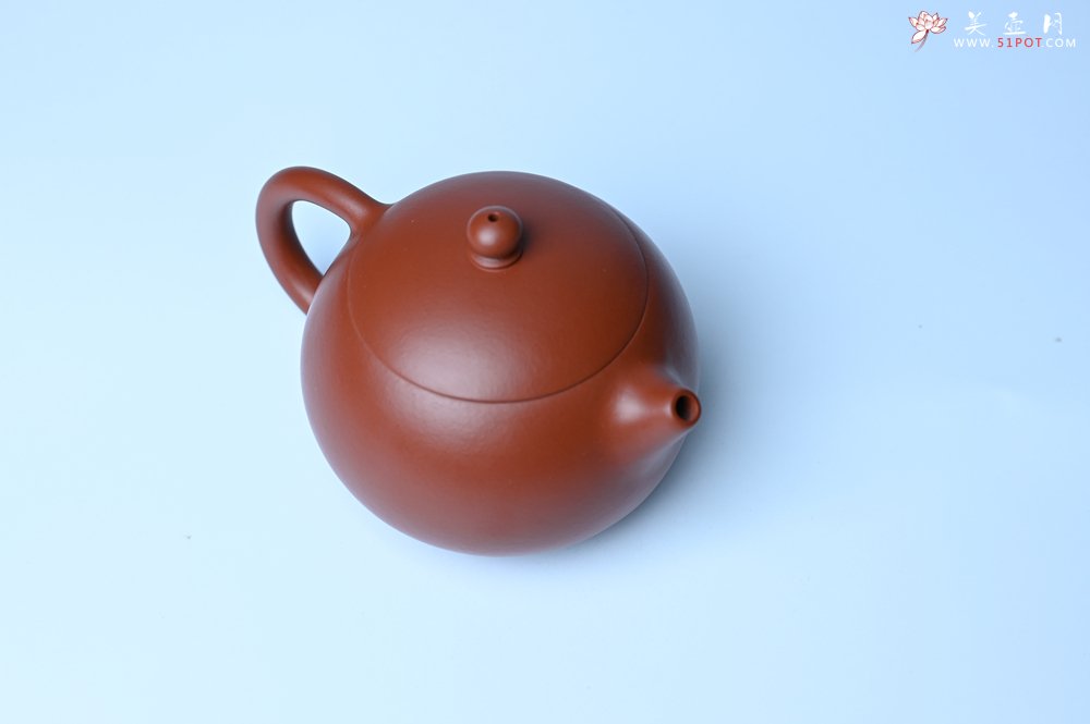 紫砂壶图片：美壶特惠 油润大红袍朱泥 小品西施壶 茶人醉爱 - 宜兴紫砂壶网