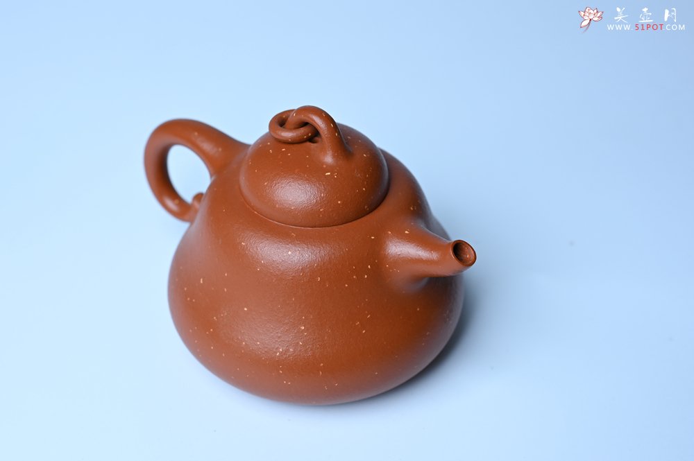 紫砂壶图片：美壶特惠 特好铺砂红泥福禄葫芦壶 茶人醉爱 - 宜兴紫砂壶网