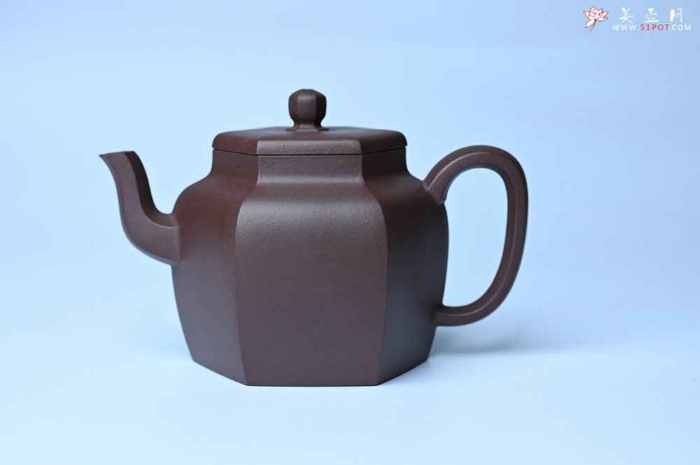 紫砂壶图片：美壶特惠 潜力股凌晨老师 精致紫泥全手工高登壶 期待与您结缘 - 宜兴紫砂壶网