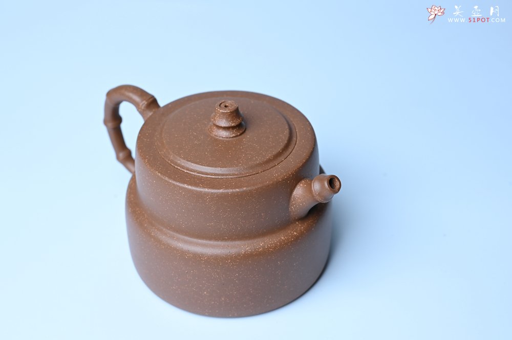 紫砂壶图片：美壶特惠 精致秀雅趣竹壶 茶人醉爱 - 宜兴紫砂壶网