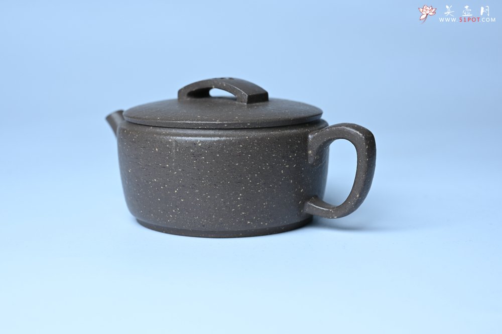 紫砂壶图片：美壶特惠 优质青灰段泥汉瓦壶 茶人醉爱 - 宜兴紫砂壶网