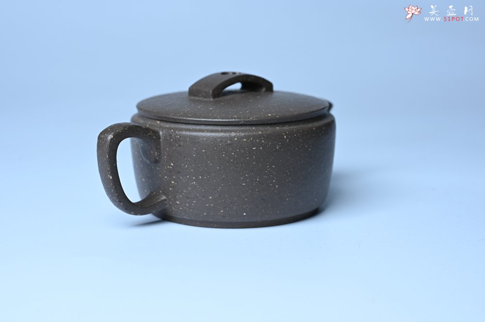 紫砂壶图片：美壶特惠 优质青灰段泥汉瓦壶 茶人醉爱 - 宜兴紫砂壶网