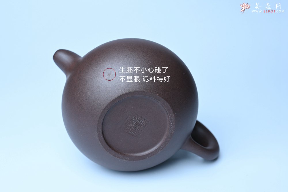 紫砂壶图片：美壶特惠 精致优质黑星土道洪风格德福壶 茶人醉爱 - 宜兴紫砂壶网