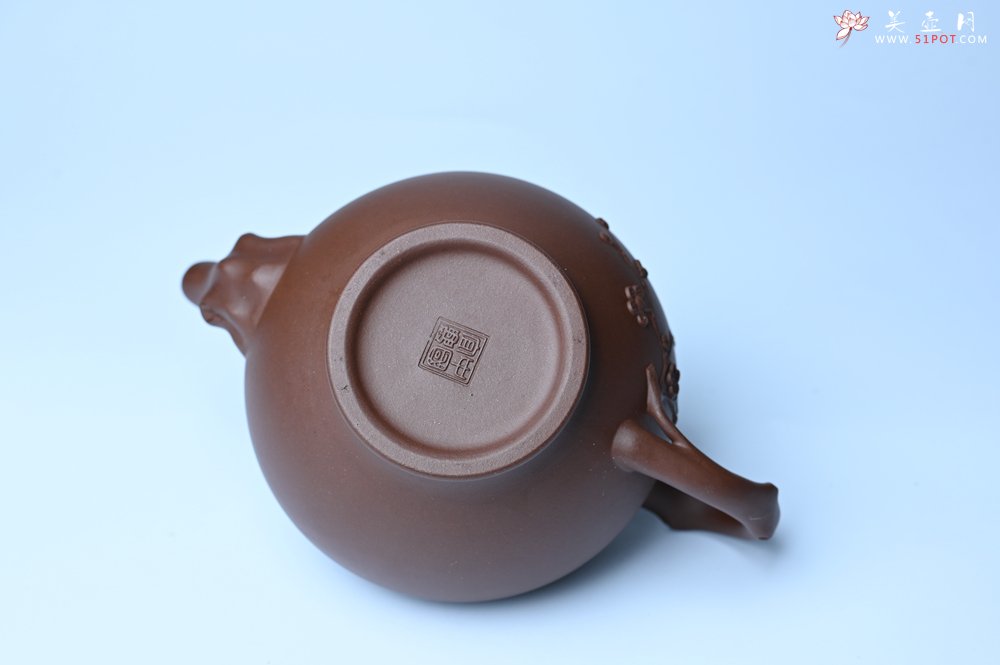 紫砂壶图片：美壶特惠 精致报春系列之梅花报春壶 - 宜兴紫砂壶网