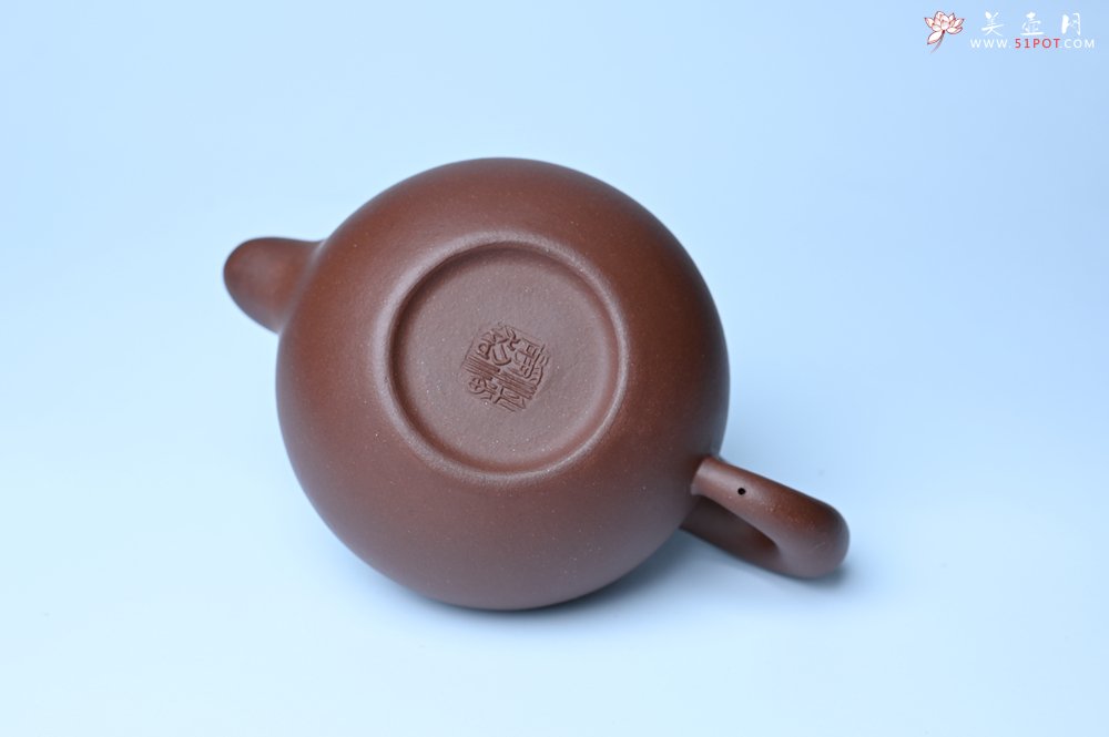 紫砂壶图片：美壶特惠 黑星红拼紫泥（家藏限量）道洪圆珠壶 - 宜兴紫砂壶网