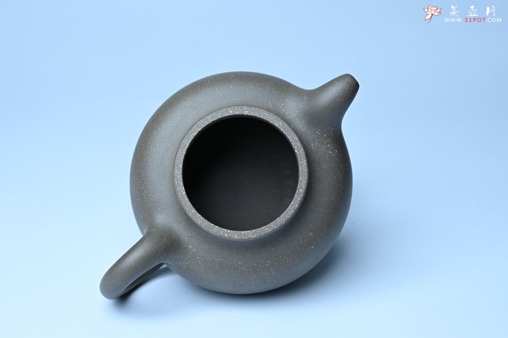 紫砂壶图片：美壶特惠 精致青段大亨掇只壶 茶人醉爱 - 宜兴紫砂壶网