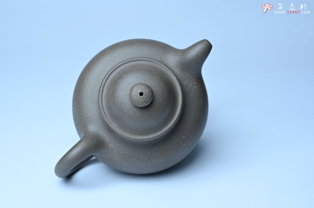 紫砂壶图片：美壶特惠 精致青段大亨掇只壶 茶人醉爱 - 宜兴紫砂壶网