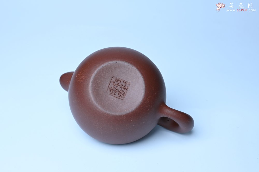 紫砂壶图片：迎中秋特惠 周老师精工力作 道洪圆珠 超精致 出水如柱 - 宜兴紫砂壶网