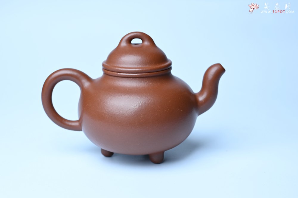 紫砂壶图片：潜力股周小培老师 特好清水泥全手工过桥乳鼎壶 期待与您结缘 - 宜兴紫砂壶网