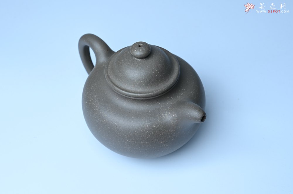 紫砂壶图片：美壶特惠 精致青段大亨掇只壶 茶人醉爱 - 宜兴紫砂壶网