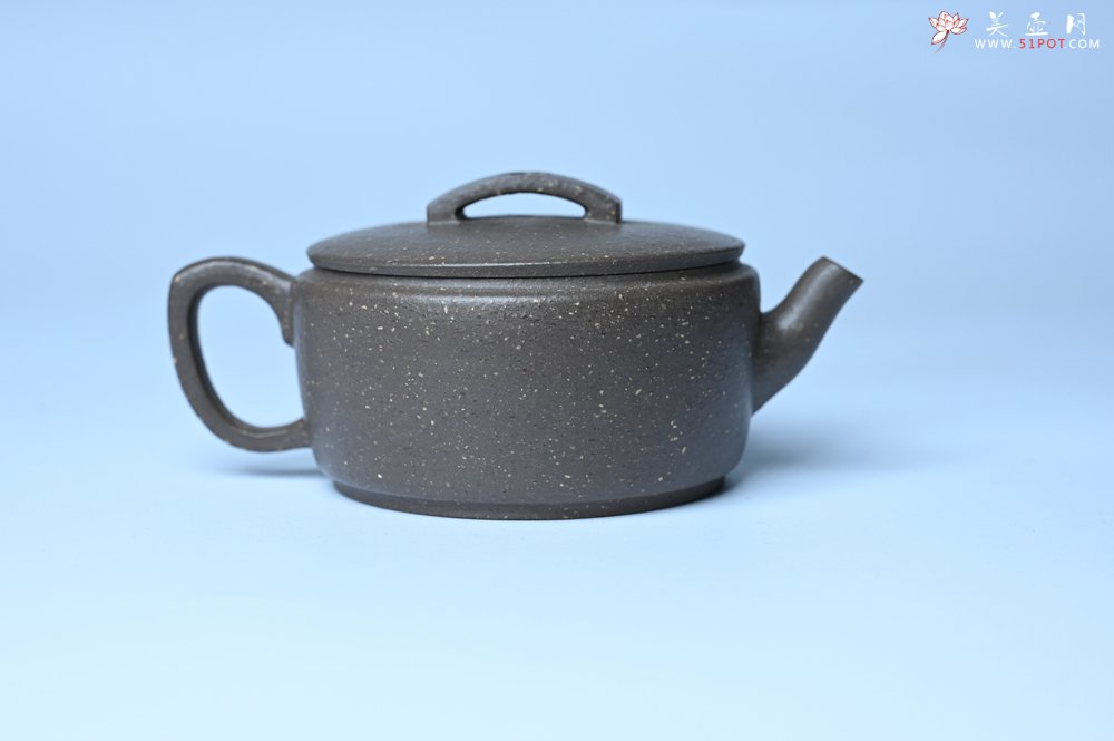 紫砂壶图片：美壶特惠 优质青灰段泥汉瓦壶 茶人醉爱 - 宜兴紫砂壶网