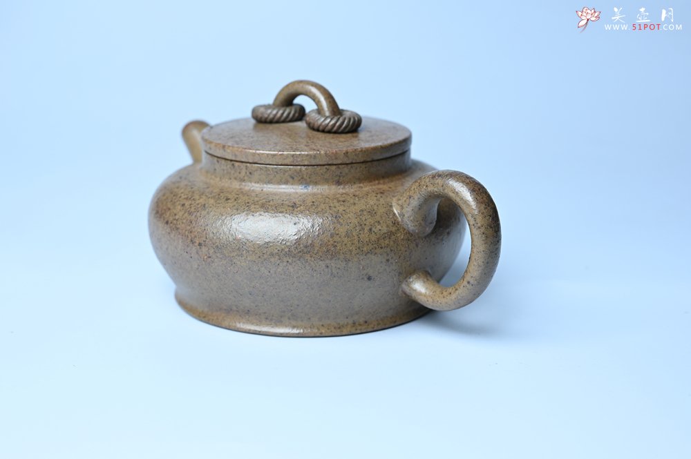 紫砂壶图片：美壶特惠 优质柴烧双圈壶 茶人醉爱 - 宜兴紫砂壶网