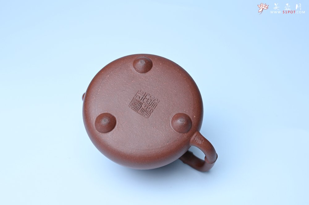 紫砂壶图片：美壶特惠 优质紫泥竹叶高石瓢壶 茶人醉爱 - 宜兴紫砂壶网