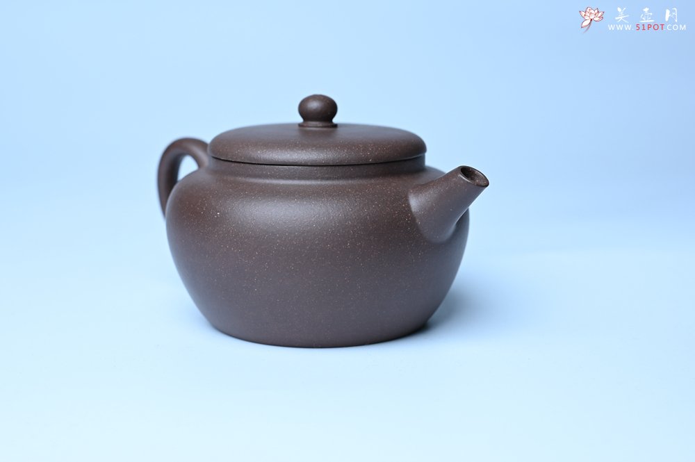 紫砂壶图片：美壶特惠 优质紫泥涌泉壶 茶人醉爱 - 宜兴紫砂壶网
