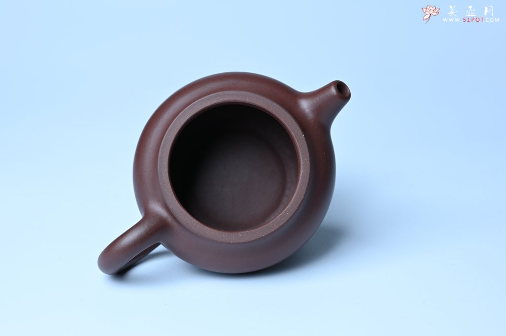 紫砂壶图片：特好老紫泥全手工寿桃壶 茶人醉爱 - 宜兴紫砂壶网