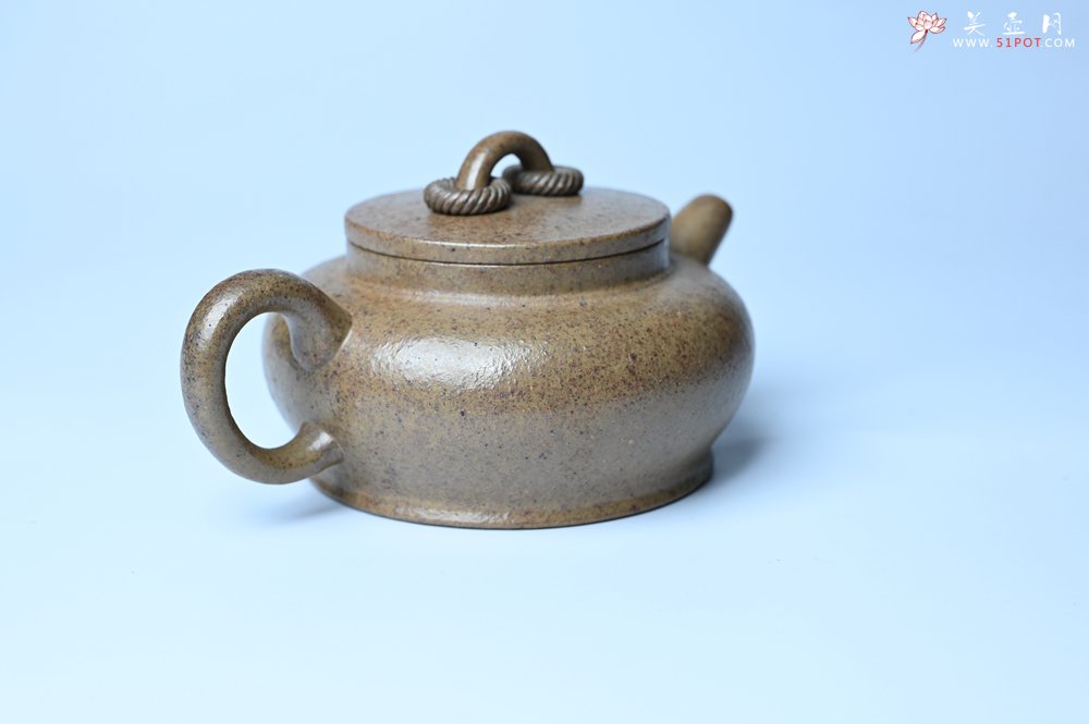 紫砂壶图片：美壶特惠 优质柴烧双圈壶 茶人醉爱 - 宜兴紫砂壶网