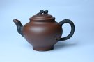 紫砂壶图片：美壶特惠 精致报春系列之松报春壶 - 宜兴紫砂壶网