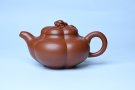 紫砂壶图片：美壶特惠 精品大红袍朱泥上合桃 茶人醉爱 - 宜兴紫砂壶网