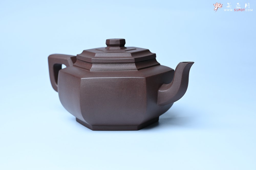 紫砂壶图片：美壶特惠 潜力股凌晨老师 精致紫泥全手工雪华壶 期待与您结缘 - 宜兴紫砂壶网