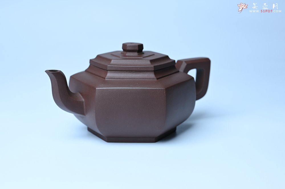 紫砂壶图片：美壶特惠 潜力股凌晨老师 精致紫泥全手工雪华壶 期待与您结缘 - 宜兴紫砂壶网