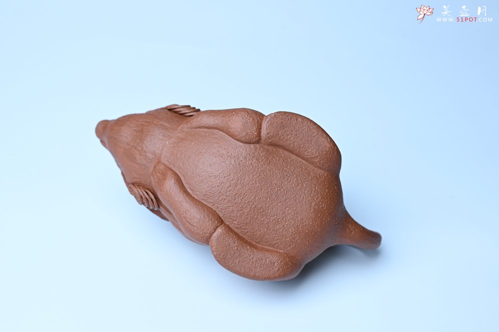 紫砂壶图片：美壶特惠 优质降坡泥鼠你有钱壶壶 茶人醉爱 - 宜兴紫砂壶网