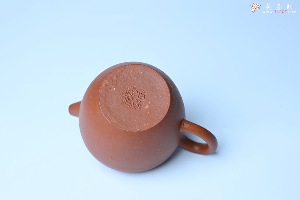 紫砂壶图片：美壶特惠 精品粗砂红泥巨轮壶 茶人醉爱 - 宜兴紫砂壶网