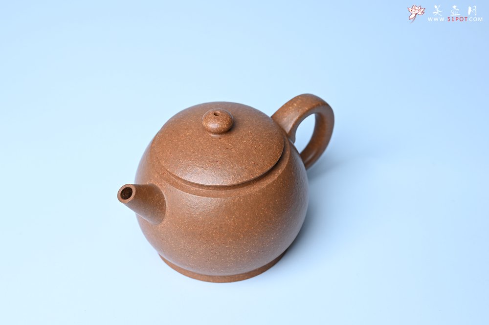 紫砂壶图片：美壶特惠 特好黄降坡泥巨轮珠紫砂壶 茶人醉爱 - 宜兴紫砂壶网