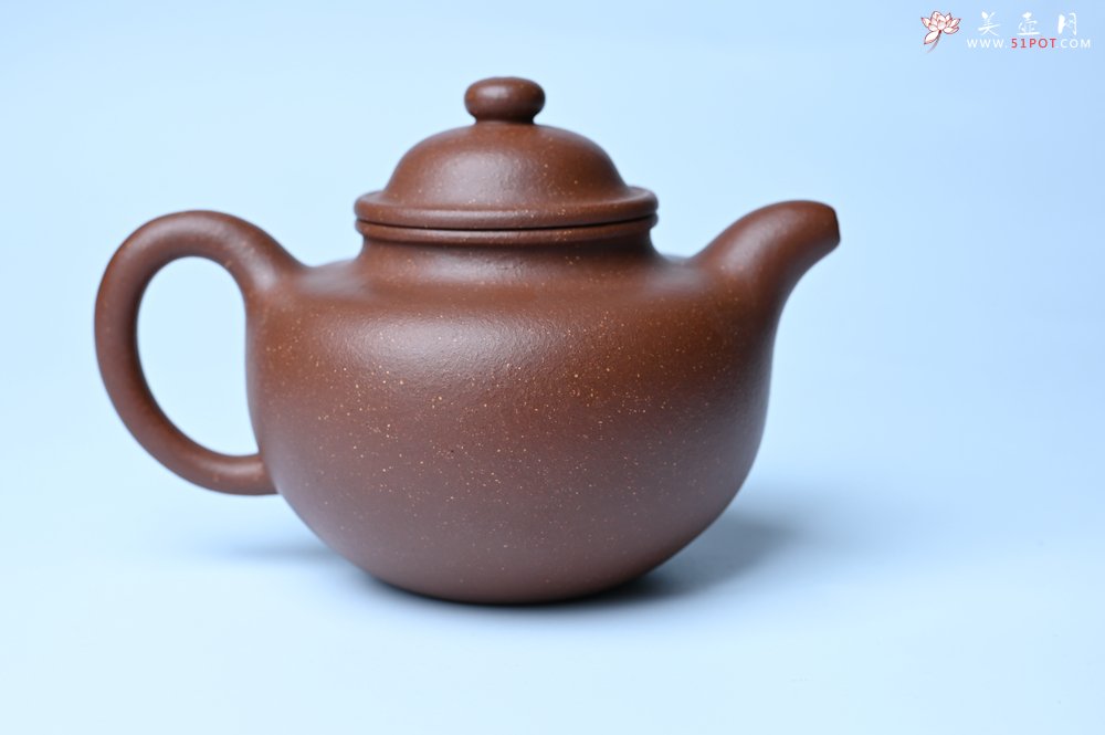 紫砂壶图片：美壶特惠 精致降坡泥大亨掇只壶 茶人醉爱 - 宜兴紫砂壶网