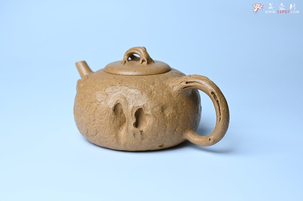 紫砂壶图片：美壶特惠 特好老段泥全手工供春壶 茶人醉爱 - 宜兴紫砂壶网