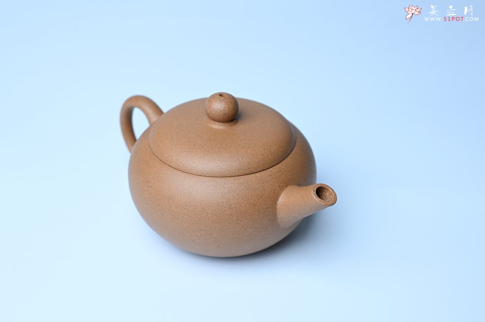 紫砂壶图片：美壶特惠 特好老段泥圆珠壶 - 宜兴紫砂壶网