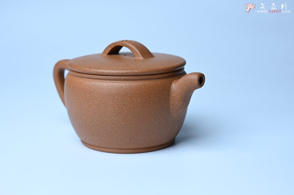 紫砂壶图片：美壶特惠 精致黄降坡泥汉瓦壶 茶人醉爱 - 宜兴紫砂壶网