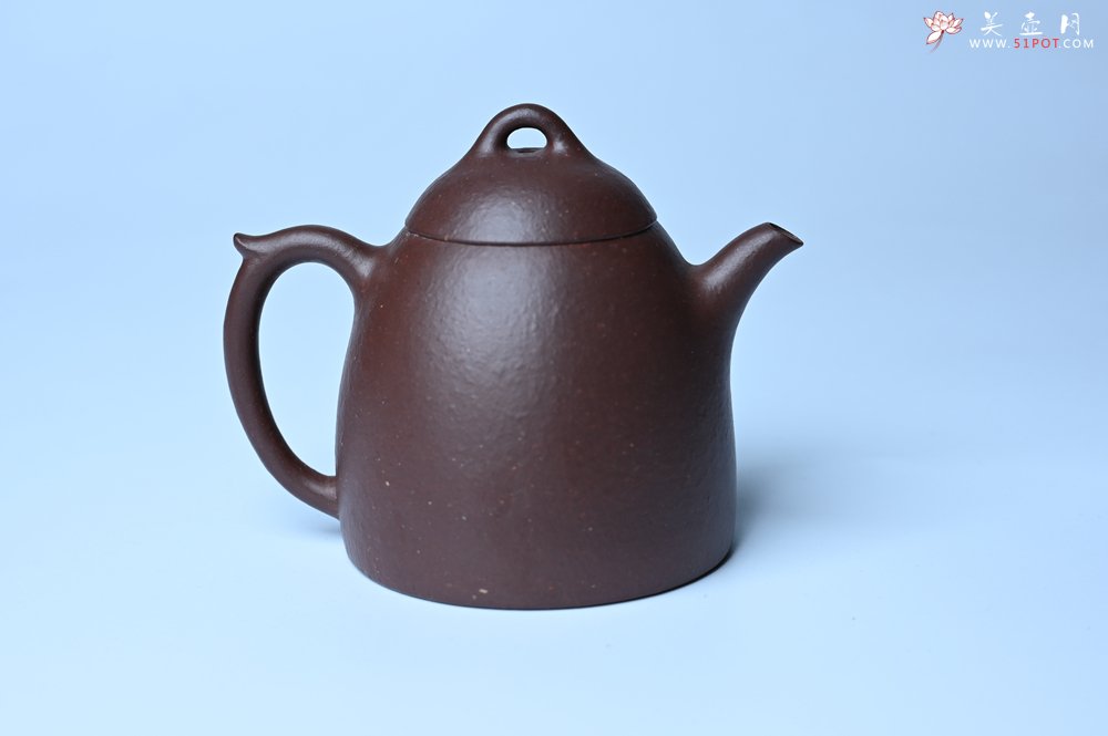 紫砂壶图片：美壶特惠 特好手磨料老紫泥秦权 茶人醉爱 - 宜兴紫砂壶网