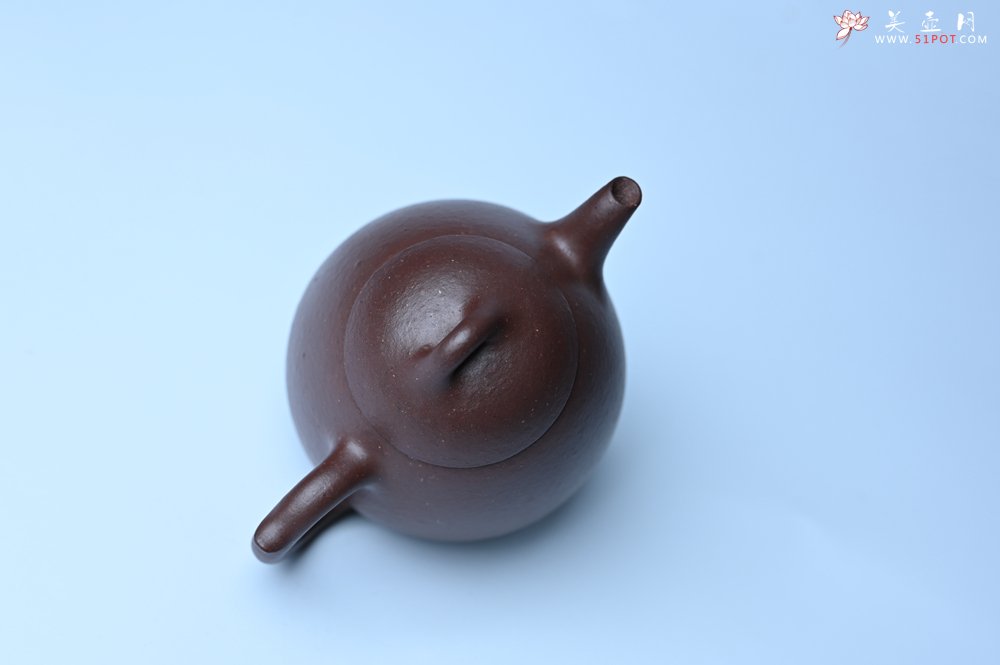 紫砂壶图片：美壶特惠 特好手磨料老紫泥秦权 茶人醉爱 - 宜兴紫砂壶网