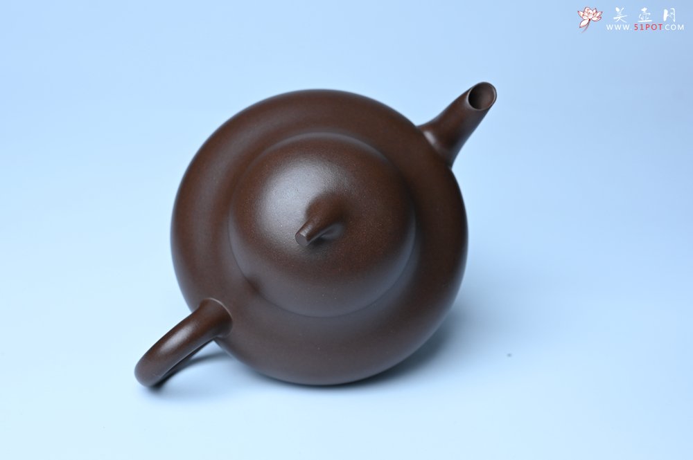 紫砂壶图片：美壶特惠 特好老紫泥茄段梨形壶 茶人醉爱 - 宜兴紫砂壶网