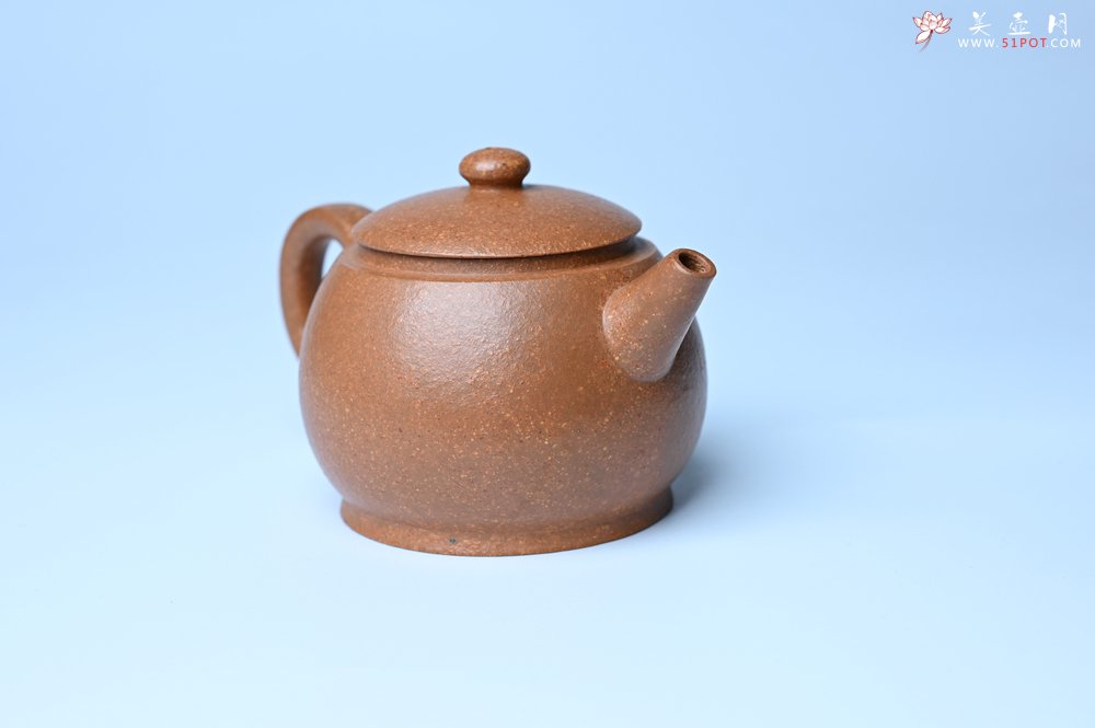 紫砂壶图片：美壶特惠 特好黄降坡泥巨轮珠紫砂壶 茶人醉爱 - 宜兴紫砂壶网