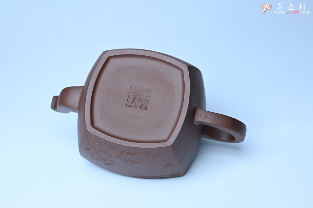 紫砂壶图片：美壶年底特惠 精工卧虎藏龙壶 难度大 茶人醉爱 - 宜兴紫砂壶网