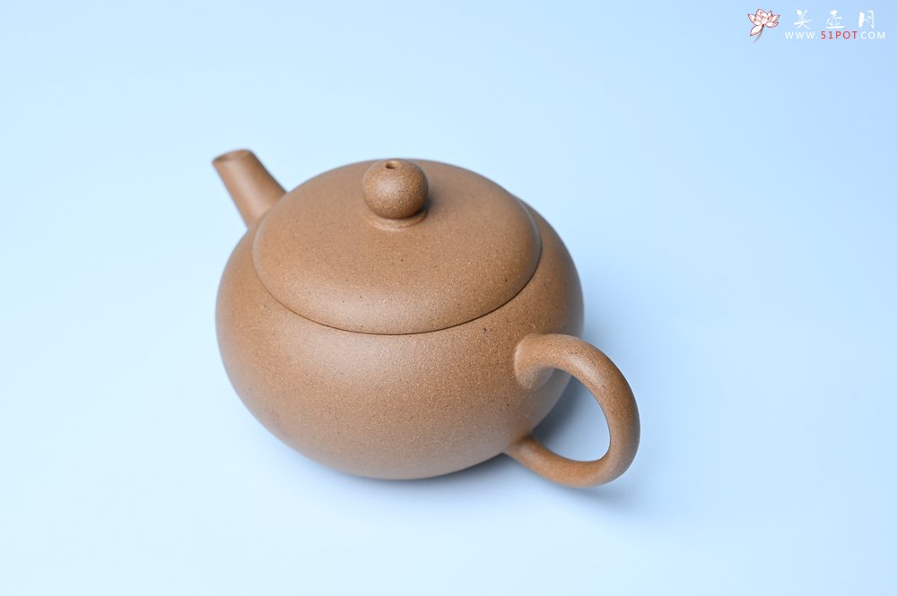 紫砂壶图片：美壶特惠 特好老段泥圆珠壶 - 宜兴紫砂壶网
