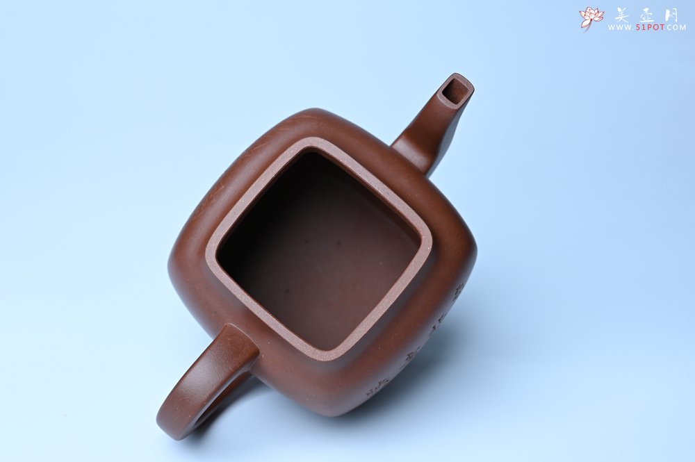 紫砂壶图片：实力派张海艳全手工油润底曹青重器鸣远四方 气势磅礴 用心之作 装饰人物特文气 - 宜兴紫砂壶网