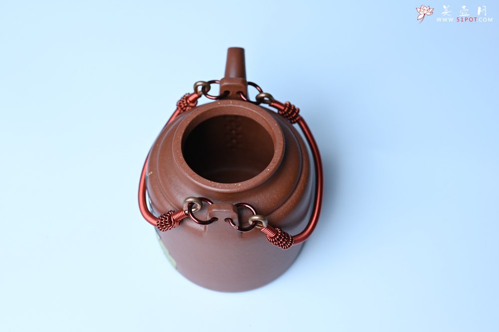 紫砂壶图片：美壶特惠 特好红皮龙精工洋桶壶 茶人醉爱 - 宜兴紫砂壶网