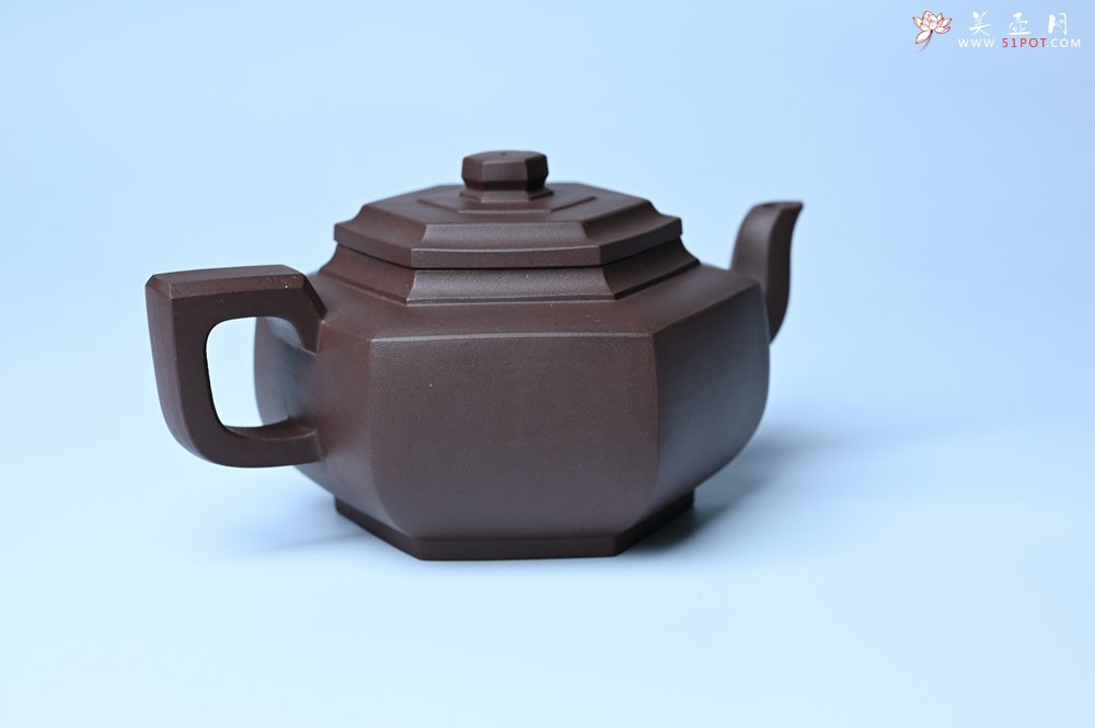 紫砂壶图片：美壶特惠 潜力股凌晨老师 精致紫泥全手工雪华壶 期待与您结缘 - 宜兴紫砂壶网
