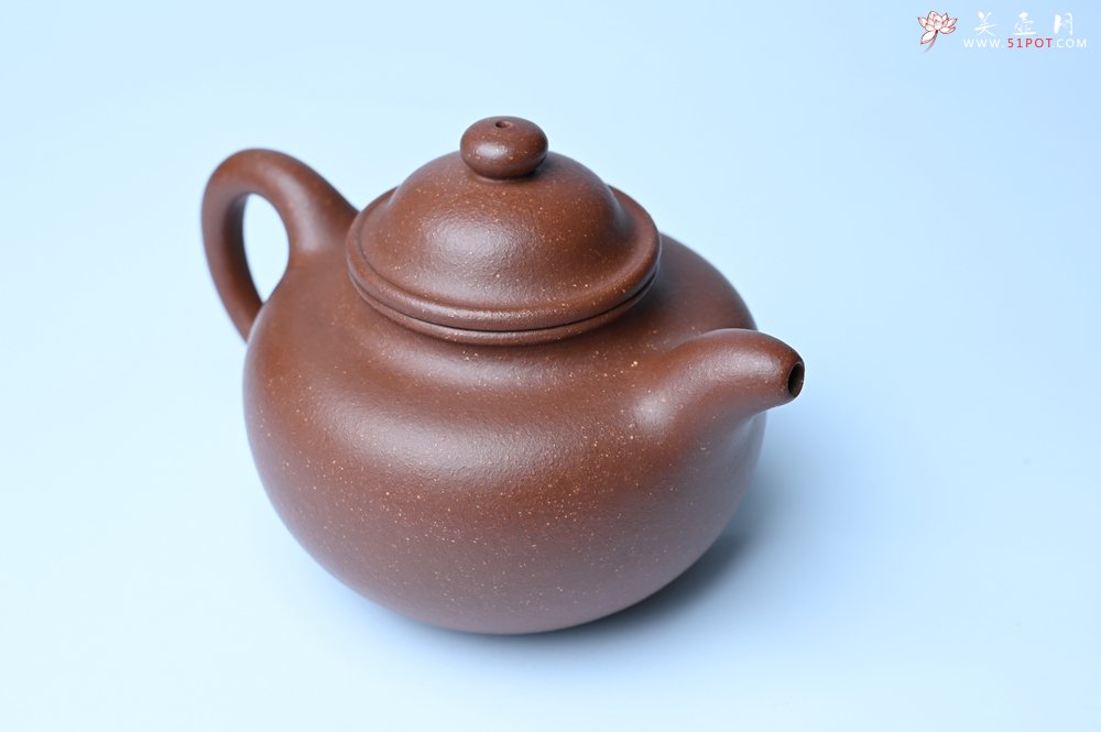 紫砂壶图片：美壶特惠 精致降坡泥大亨掇只壶 茶人醉爱 - 宜兴紫砂壶网