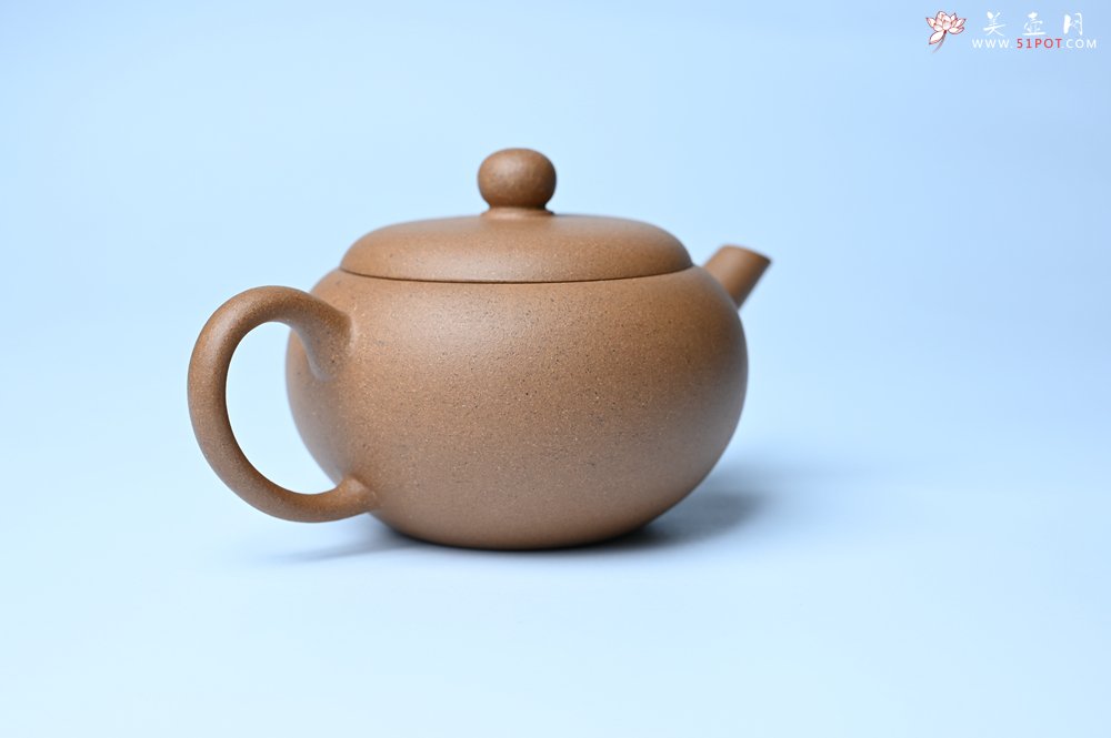 紫砂壶图片：美壶特惠 特好老段泥圆珠壶 - 宜兴紫砂壶网