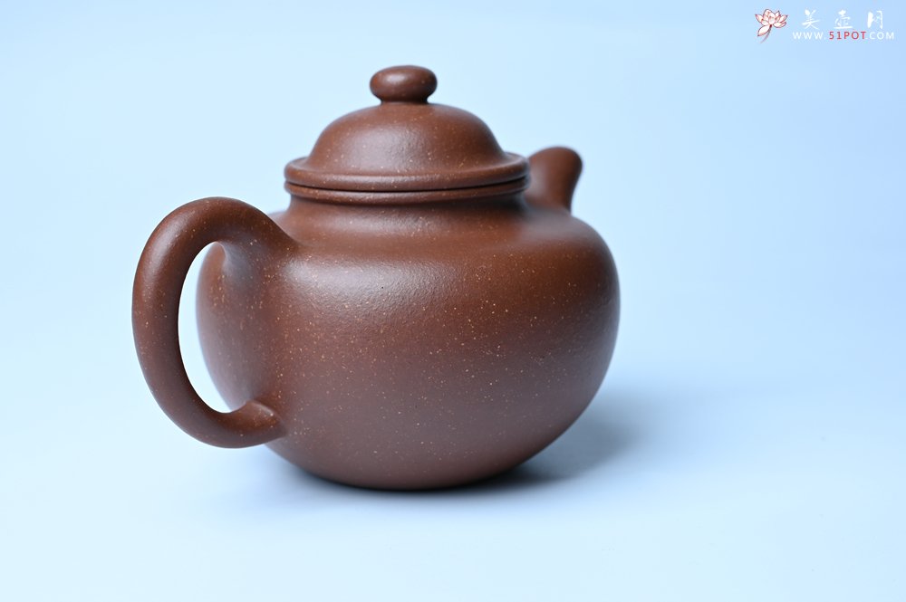 紫砂壶图片：美壶特惠 精致降坡泥大亨掇只壶 茶人醉爱 - 宜兴紫砂壶网