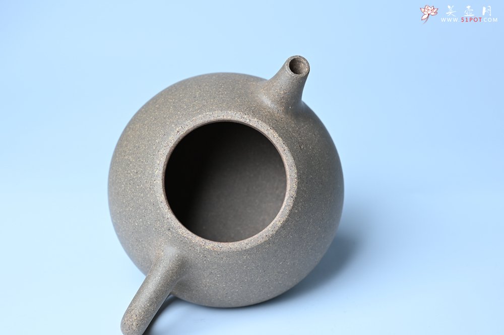 紫砂壶图片：美壶特惠 特好松花段泥精工乳瓢茶壶 茶人醉爱 - 宜兴紫砂壶网