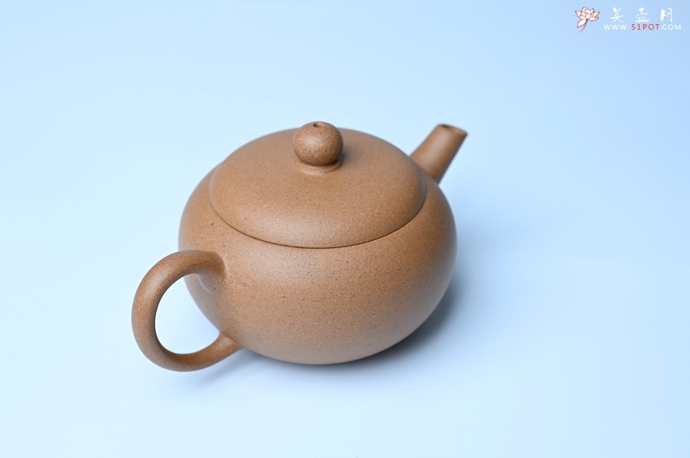 紫砂壶图片：美壶特惠 特好老段泥圆珠壶 - 宜兴紫砂壶网